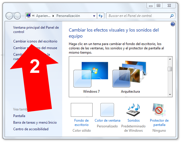 Al aire libre Peaje perderse Cambiar íconos del escritorio en Windows 7 - 2023