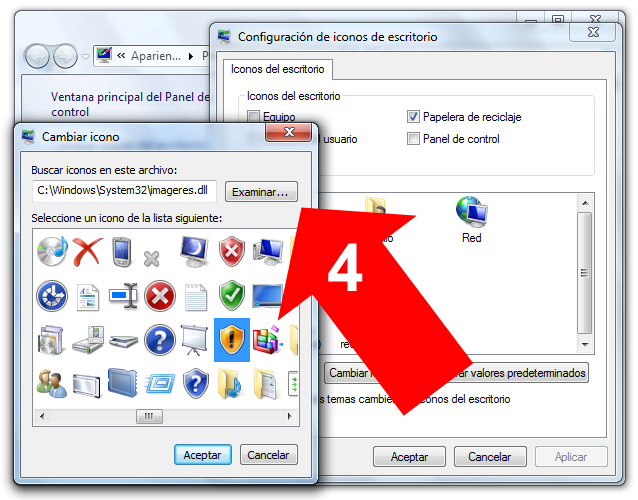 Al aire libre Peaje perderse Cambiar íconos del escritorio en Windows 7 - 2023